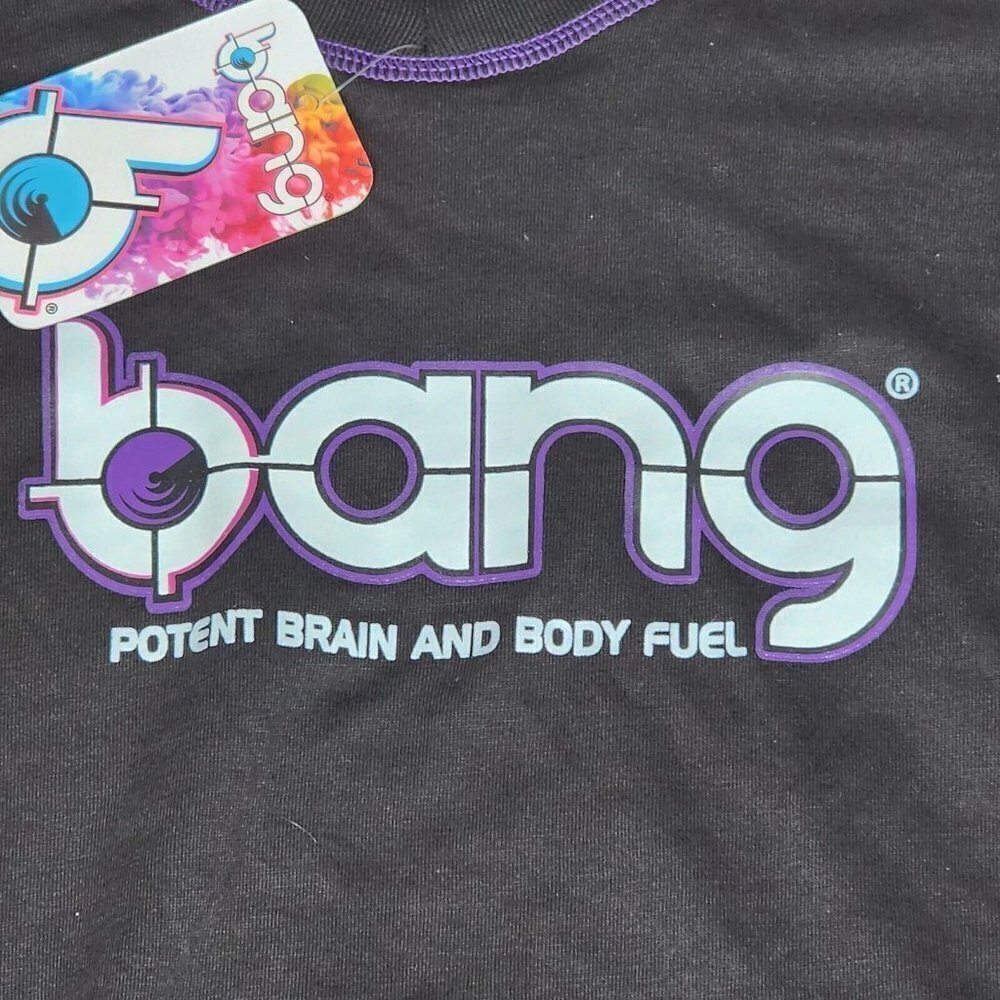 Bang Energy Drink Logo T-shirt, Women's XL, NWT - Picture 2 of 7